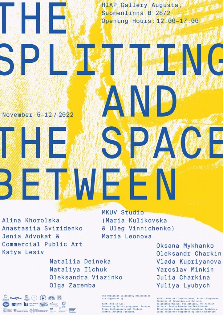The splitting and the space between poster