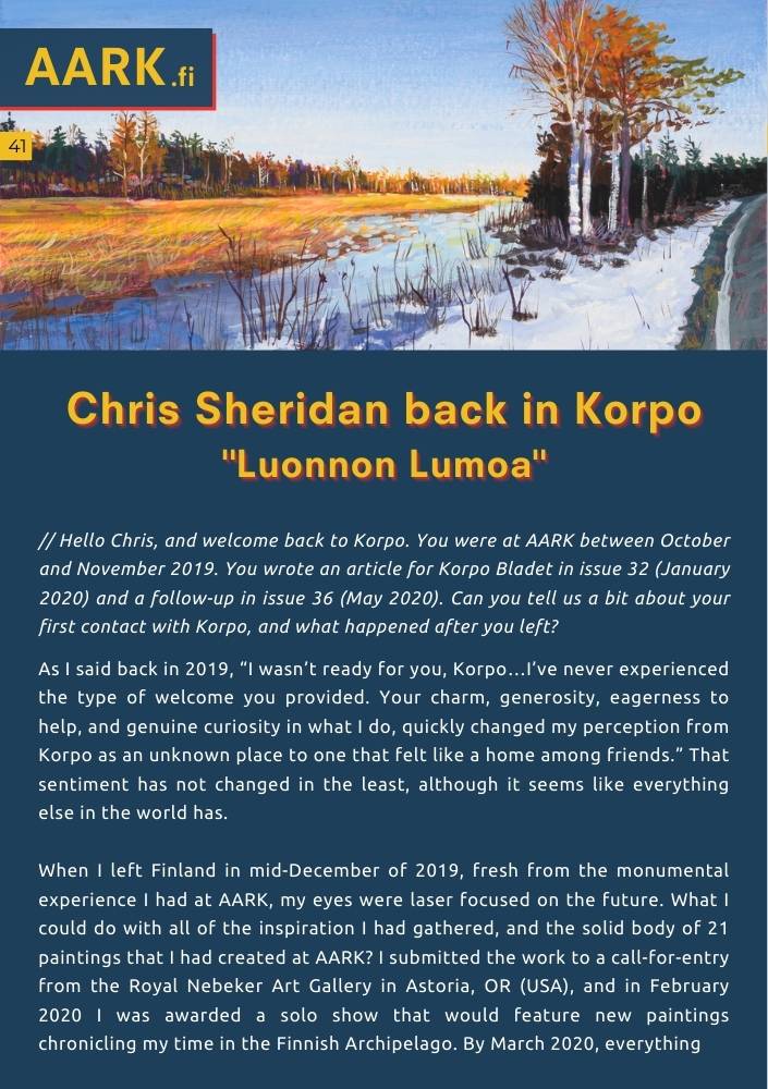 KBN75 - August 2023 - Chris Sheridan
